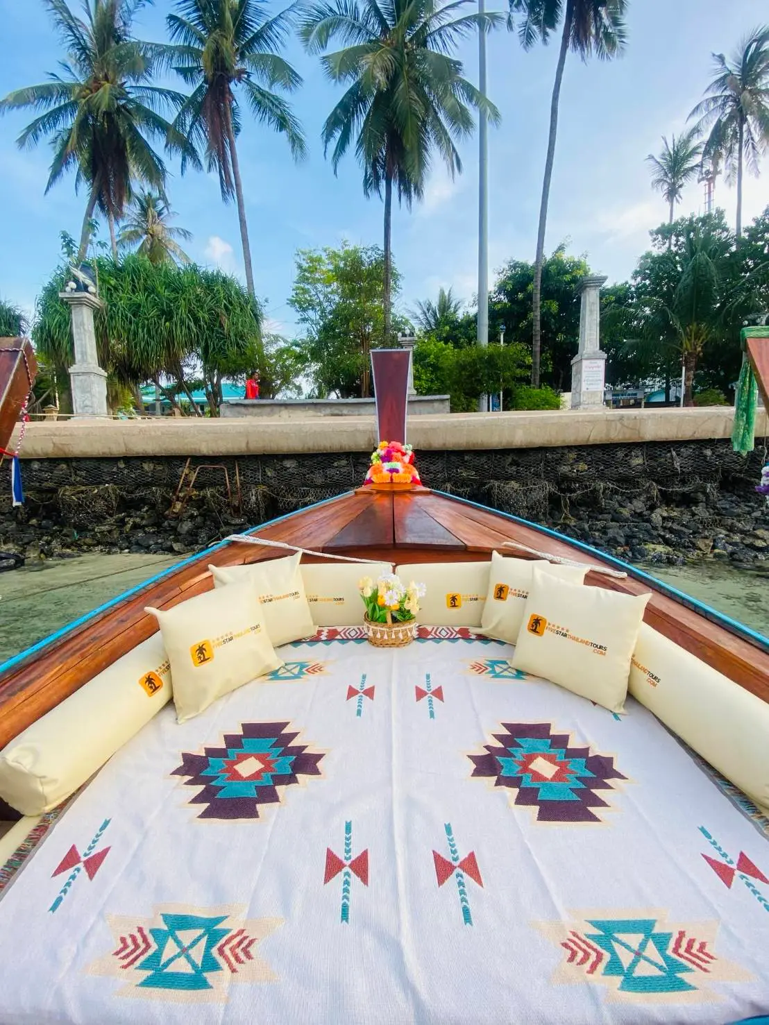 Hero image for Private Phi Phi Island Longtail Boat with Local Guide, Pillow Set & Transfers From Phuket